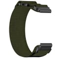 22 mm:n nailonranneke Garmin Instinct Crossover Sola -kelloon Army Green
