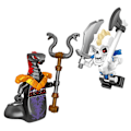 Miniatyrbild 4 av 5: Set med 16 st Ninja minifigurer Kai Jay Sensei Wu Master byggklossar Leksaker