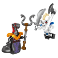 Miniatyrbillede 4 af 5: Sæt med 16 stk Ninja minifigurer Kai Jay Sensei Wu Master byggeklodser Legetøj