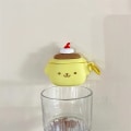 Miniatyrbillede 3 af 7: Cartoon 3D Sanrio Pompompurin etui til AirPods 1 2 3 Pro 2 Sød cover Iphone høretelefontilbehør B airpods 1 2 etui B airpods 1 2 case