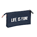 Miniatyrbillede 3 af 3: Tredobbelt Carry-all El Niño Life is fun Multicolour (22 x 12 x 3 cm)