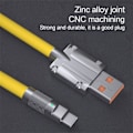 Pikkukuva 2 / 4: 120W 6A Supernopea lataus Type-C -neste silikonikaapeli Nopea US Orange For TypeC 1m Orange For TypeC 1m