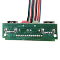 Miniatyrbillede 7 af 9: USB PC-computer til kabinet 6CM frontpanel USB-lydport mikrofon hovedtelefonkabel Compu