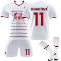 Miniatyrbild 1 av 2: 22-23 AC Milan Bortalagströja #11 Zlatan Ibrahimovic Fotbollströja 22 22
