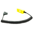 Miniatyrbillede 5 af 11: Kamera strøm 1 han D-tap til 4-port hun D-Tap Hub Adapter Ledning Spiralfjeder strøm 1/4 skrue Rød