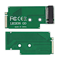 Miniatyrbild 5 av 9: M.2 NVME-adapter för Legion Go-modifieringskort 2240 till 2280 NVMe-hårddisk SSD-överföringskort Adapterkonverter Röd