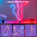 Miniatyrbillede 4 af 5: Tuya smart lampe med symfonisk neonlampe med 12V lavspændingseksplosiv lampe med 5m smart Wi-Fi-lampe