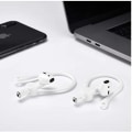Miniatyrbilde 4 av 5: Flerfarget silikon ørekrok for Airpod Antilost Hooks Hodetelefonholder Hodetelefontilbehør (1 par) grønn green