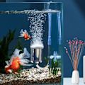 Miniatyrbillede 3 af 5: Diffusor Luftsten Akvarium Boblepumpe Syre Diffuser Oxygensten Akvarium Luftsten Sugkop NanoBoble Sten Hvid M