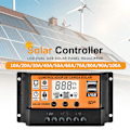 Miniatyrbillede 2 af 11: 2V/24V Auto Parameter Justerbar Dobbelt USB Port Solpanel Batteriopladning 50A