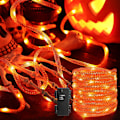 Miniatyrbillede 1 af 8: 36 LED Halloween lyskæder orange