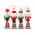 Pikkukuva 3 / 8: 12,5 cm miniatyyri Pähkinänsärkijä Nukke Koristeet Työpöydän Koristelu satunnainen väri 1 kpl random color 1PC