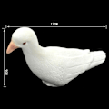 Miniatyrbillede 3 af 5: Sjov magisk levende latex due/gummi due nærbilled illusioner tr