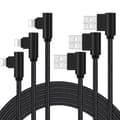 Iphone ladekabel overføringslinje 90 graders hurtiglading
