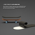 Miniatyrbillede 5 af 5: Finger Skateboard Træ Gripbræt Legetøj Professionelle Støtter Fi Sort One Size