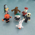 Pikkukuva 2 / 3: 7x Painajainen Ennen Joulua Jack Skellington Actionfiguuri 7kpl