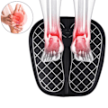 Miniatyrbillede 1 af 5: Elektrisk opvarmet Comfort Ben Fodmassager Shiatsu Æltning Circ Sort one size Black one size