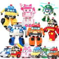 Robocar Poli-paket med 6 Deformerbara