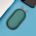 Miniatyrbillede 3 af 5: Genopladelig 5200mAH 2-i-1 Håndvarmer Powerbank - Camping Håndvarmer (1 stk, Grøn)
