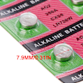 Miniatyrbillede 4 af 5: 10 stk. alkaliske batterier AG2 1,5V G2 396A LR726 SR726W GP397 1164SO SR59W SR726 Myntknapcelle Ur Klockor
