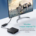 Miniatyrbillede 5 af 5: HDMI til VGA-adapter hdmi vga-adapter hdmi-adapter, 1080P vga til hdmi-konverter Kabelcomputer med 3,5 mm kabel Lydkabel Computerplade