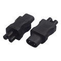 Miniatyrbild 5 av 11: C7 till C8 rak adapter hane till hona Adapter C7 till C8 adapter Kabeladapter C8 till C13/C8 till C15/C8 till C5 Kompakt - null - C8 till C7