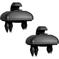 Miniatyrbillede 1 af 5: 2 stk. automatiske solskærm clips, solskærm clips krog erstatning til Audi A1 A3 A4 A5 Q3 Q5(8E0 857 562) A7 B6 B7 B8 S4 S5