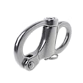 Miniatyrbild 5 av 5: Metallrigg Segling Fast Bail Snap Shackle Fixed Eye Snap Hook Segelbåt 96mm