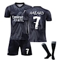 Miniatyrbillede 1 af 2: Real Madrid Sort Y3 No.7 Fodboldtrøje Kit#22 #22