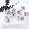 Miniatyrbild 3 av 5: Gör-det-själv-ringhållare Kristall Form Hexagonal ringstöd