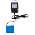 Miniatyrbild 2 av 5: Uppladdningsbar batteriladdare Ni-Cd Ni-MH batteripaket KET-2P kontaktadapter 9,6V 250mA utgång för fjärrkontrollleksaker