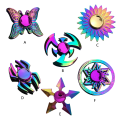 Miniatyrbild 2 av 11: Metall Fidget Spinning Tops Hög Hastighet Rotary Finger Spinner Leksak för Vuxna Barn Fest Favorit Dekomprimering Fingertip Leksak null - C