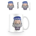 Miniatyrbillede 2 af 2: Harry Potter Chibi Dumbledore Knap One Size Hvid/Blå/Grå Hvid/Blå/Grå One Size