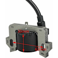 Miniatyrbillede 4 af 5: Erstatter tændspolemodulet Gcv135 Gcv160 Gcv190 Gsv160..
