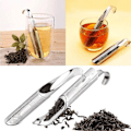 Miniatyrbillede 3 af 5: Tesil Te Infuser, 304 Rustfrit Stål Te Infuser, Finmasket Tefilter til Løs Te og Krydderier (2 stk)