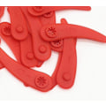 Miniatyrbilde 1 av 6: 24 Pakke Bosch Gress Trimmer Blader for Bosch Durablade Art 23-18 LI Art 26-18 LI Gress Trimmere, Erstatningsgress Trimmer Blader. red Toothed edge