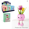 Miniatyrbild 8 av 8: Blommor Buketter Blommor Med Vas 3D Modell Heminredning Bui C one size C one size