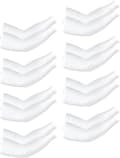 Unisex UV-Skyddande Armskydd, 8-pack White, Ice Silk