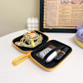 Miniatyrbillede 5 af 8: Tegneserie mini-hovedtelefoner opbevaringspose Case San A5 A5