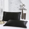 Pikkukuva 3 / 4: Satin Silk Fitted Lakan Deep Pocket Bed Flat Lakan Set Sängkläder 3