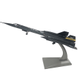 Miniatyrbillede 5 af 5: 1/144 Diecast -71a Blackbird rekognoseringsflygplan modelfly - til børn og voksne, til hjemmet eller kontoret