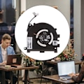 Miniatyrbillede 4 af 11: CPU GPU Notebook Cooler DC5V til 14 Pro 14-EH Laptop Køling Fan Fan null - B