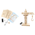 Miniatyrbilde 3 av 5: Fjernstyrt tårnkran DIY-modell Vitenskapseksperiment