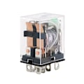 Pikkukuva 2 / 8: 1 kpl mikroelektromagneettinen rele valolla 8-nastainen JQX-13F AC220 läpinäkyvä DC24V Transparent DC24V