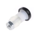 Miniatyrbilde 3 av 11: 1Par sikkerhets sykkel blinklys håndtak ende plugg LED rødt lys lampe varm svart