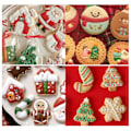Miniatyrbild 6 av 8: Kakformar Set Rostfritt Stål Bakning Cookies Kök Past A 8Pcs A 8Pcs