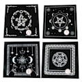 Miniatyrbillede 2 af 8: Tarotkort Bordsdug Flanell Spådomsaltare Schackspel Fortu C one size C one size