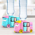 Miniatyrbild 3 av 6: Saftpressleksak Minivattendispenserleksak för barn Simuleringsleksak för småbarn Köksleksak Playhouseleksak Tidig pedagogisk leksak Rosa