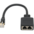 Pikkukuva 1 / 5: RJ45 Jakaja-adapteri, 1-2 Portin RJ45 Verkko Ethernet-adapteri Jakaja, CAT8 Verkkokaapelin Jakaja-adapteri Kotiin ja Toimistoon