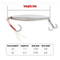 Miniatyrbilde 2 av 5: 2 stk Metall Fiske Agnskjul Dobbelkrok Jig Agnskjul Bly Støping 25g & 30g